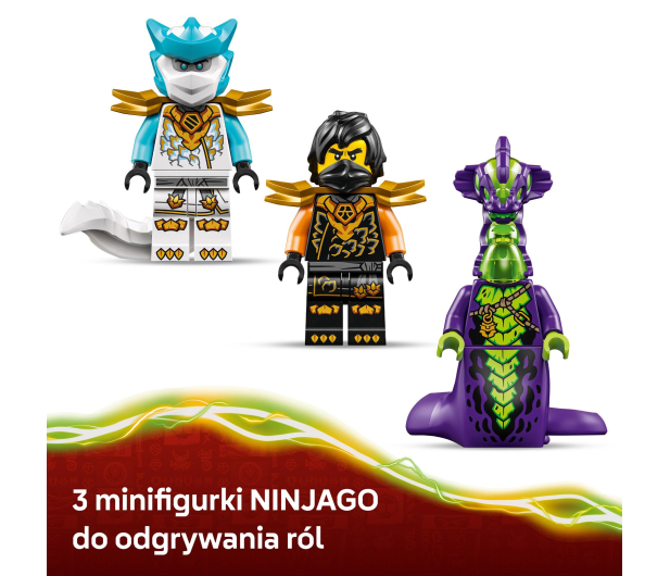 LEGO NINJAGO 71854 Mech specjalny Cole’a i Zane w smoczej zbroi - 1473537 - zdjęcie 14
